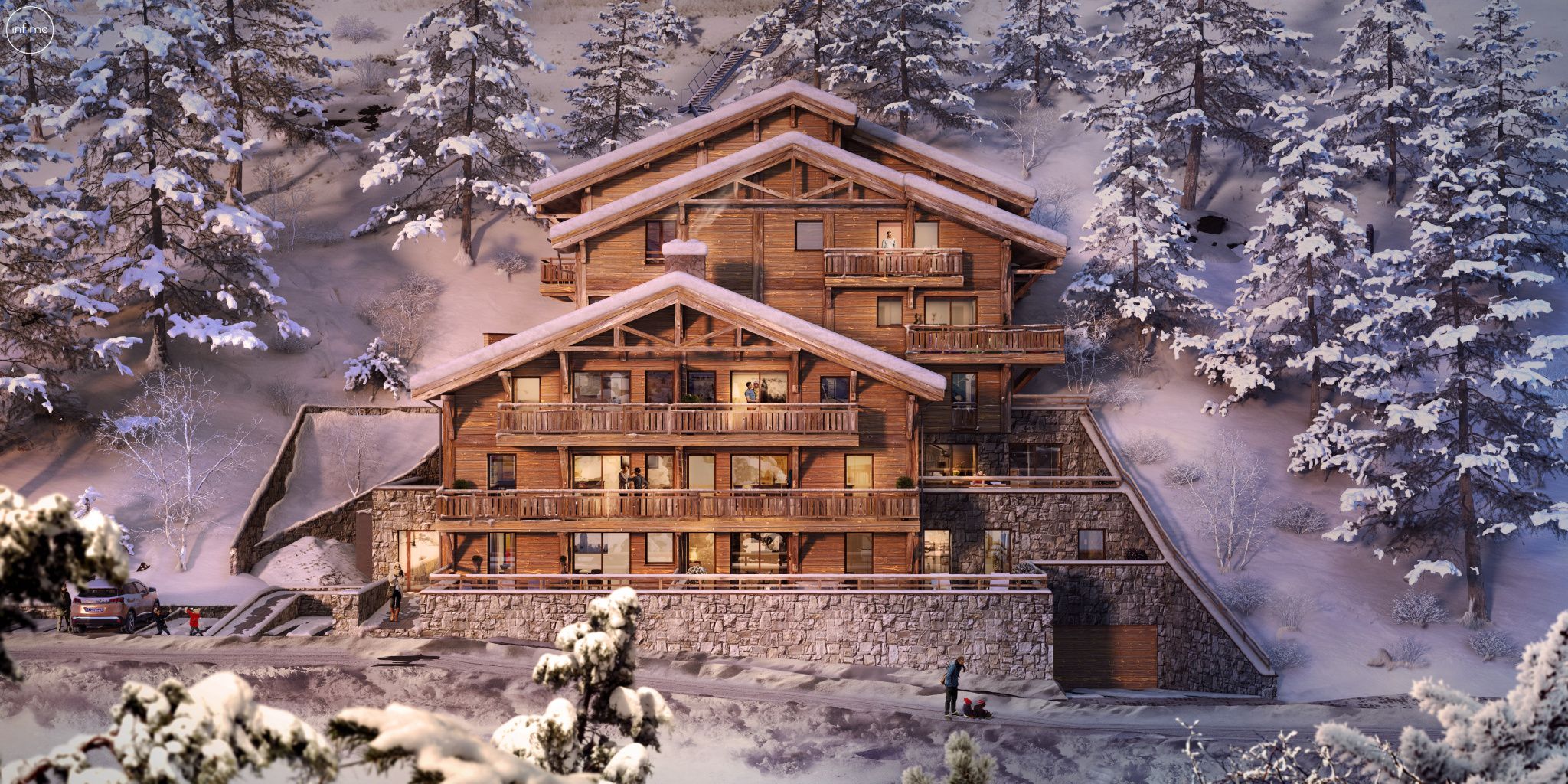 apartment 3 Rooms for sale on Meribel les allues (73550)