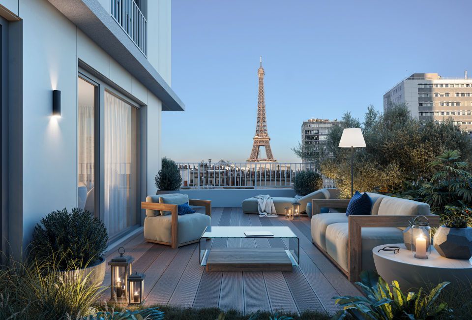 apartment 5 Rooms for sale on Paris (75015)